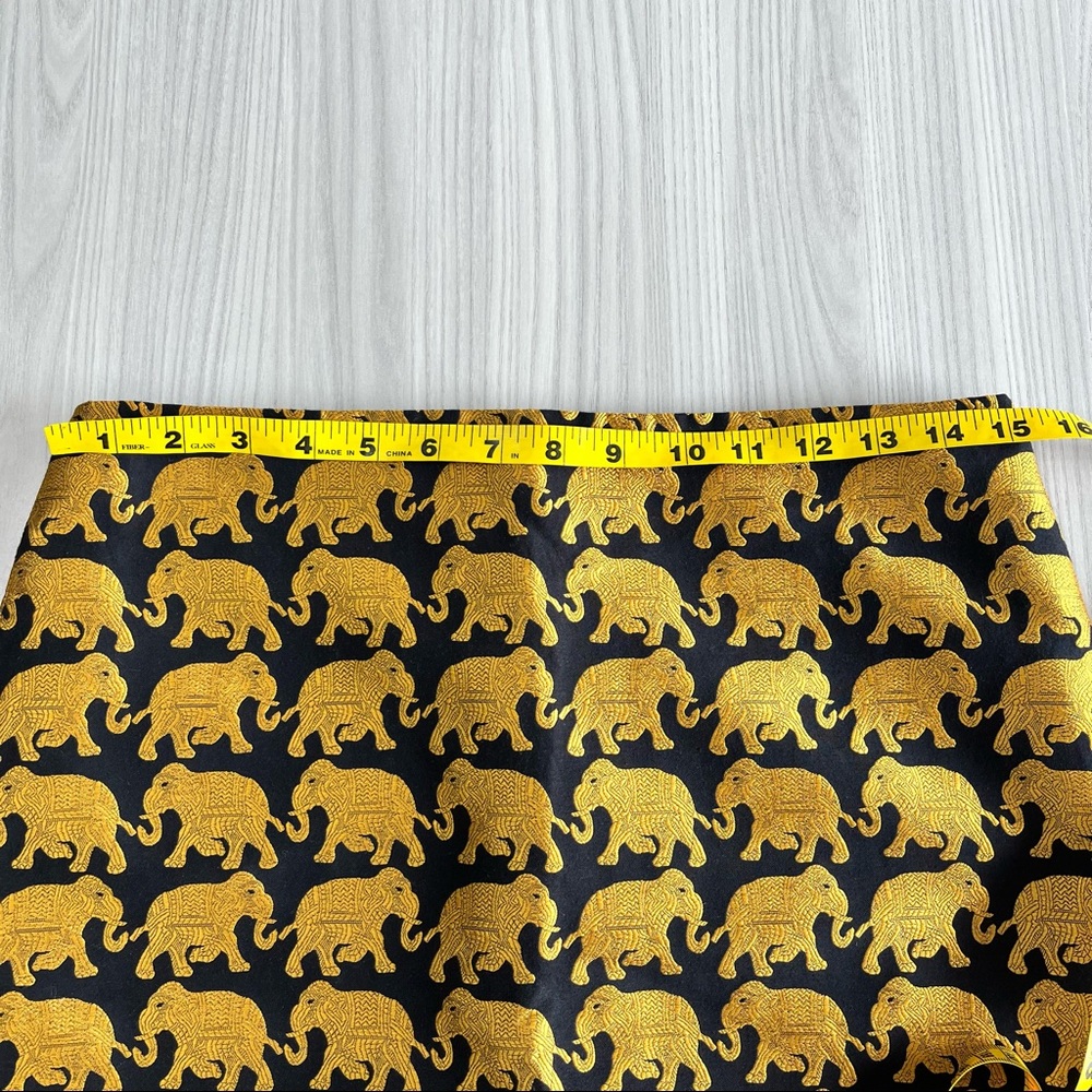 NWOT J. Crew Origami Skirt in Elephant Parade SIZE 4 - Picture 6 of 8
